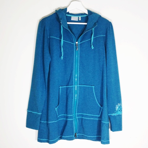 Athleta Tops - Athleta #265870 Long Zip Up Yoga Hoodie L